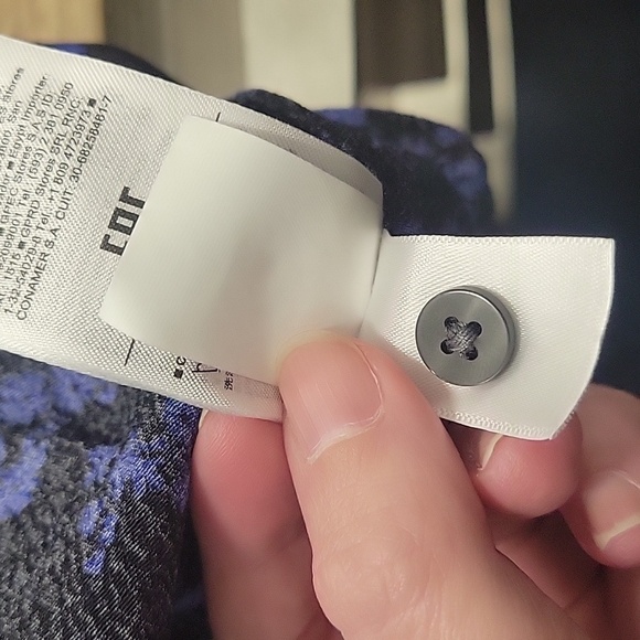 GAP Women’s LENZING ECOVERO Cutout Floral Blue/Black Midi Dress NWT-Size XL - Picture 15 of 17